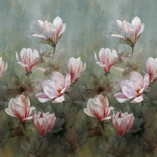 Yulan Magnolia fabric
