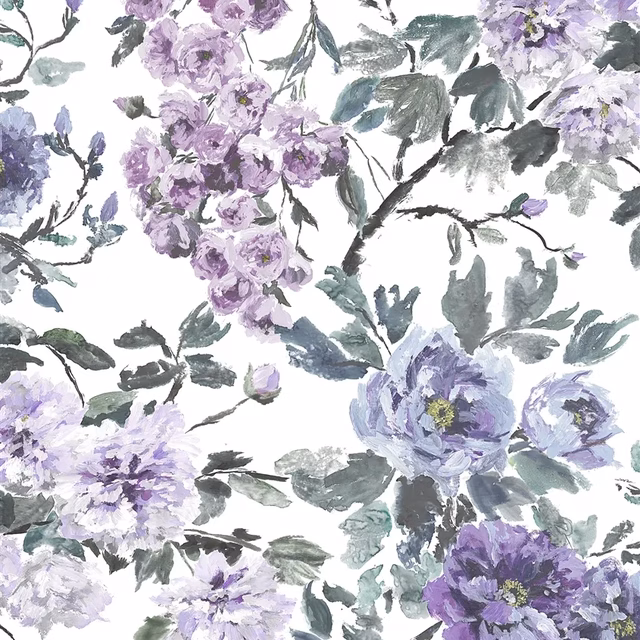Shanghai Garden Violet fabric