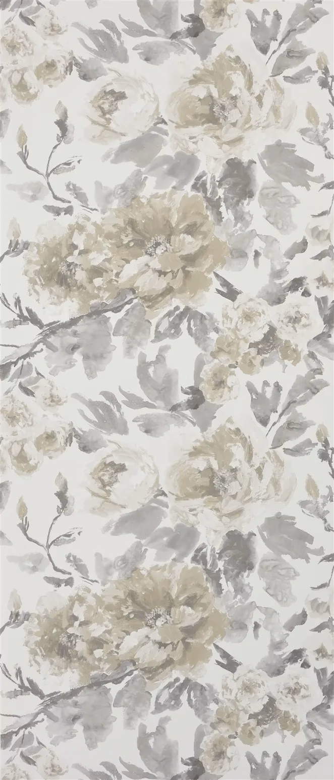 Shanghai Garden Ecru fabric