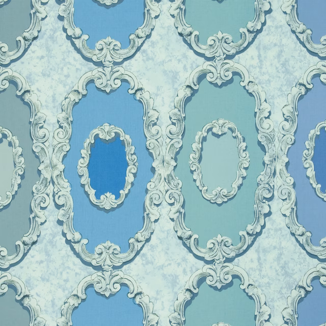 Tistad Aqua fabric