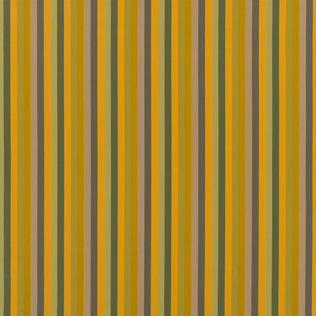 Cork Street Stripe Natural fabric