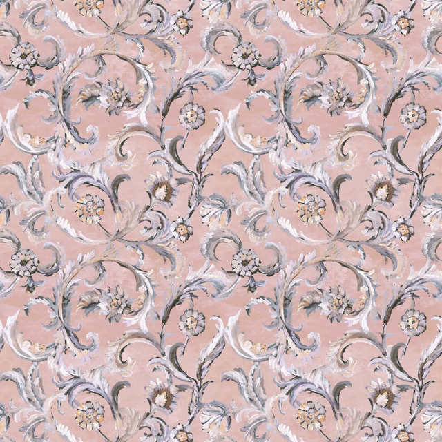 Myrtle Damask Cameo fabric