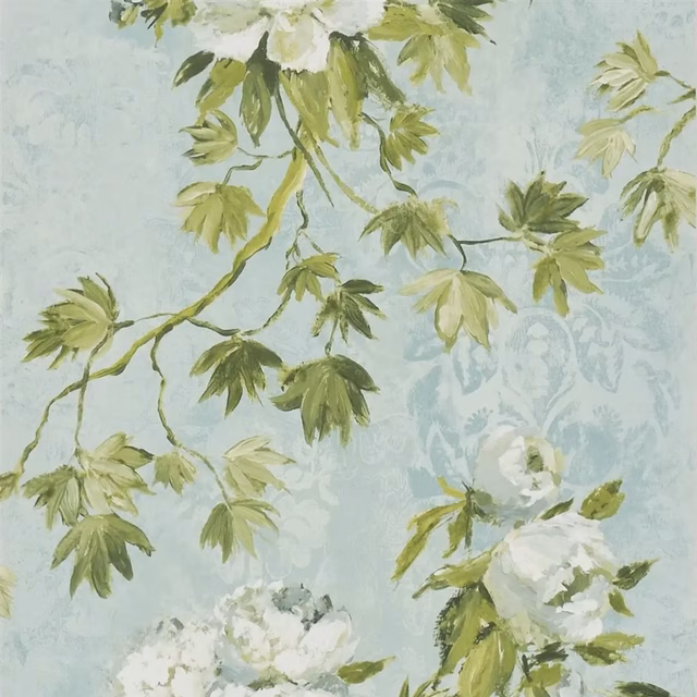 Floreale Celadon fabric