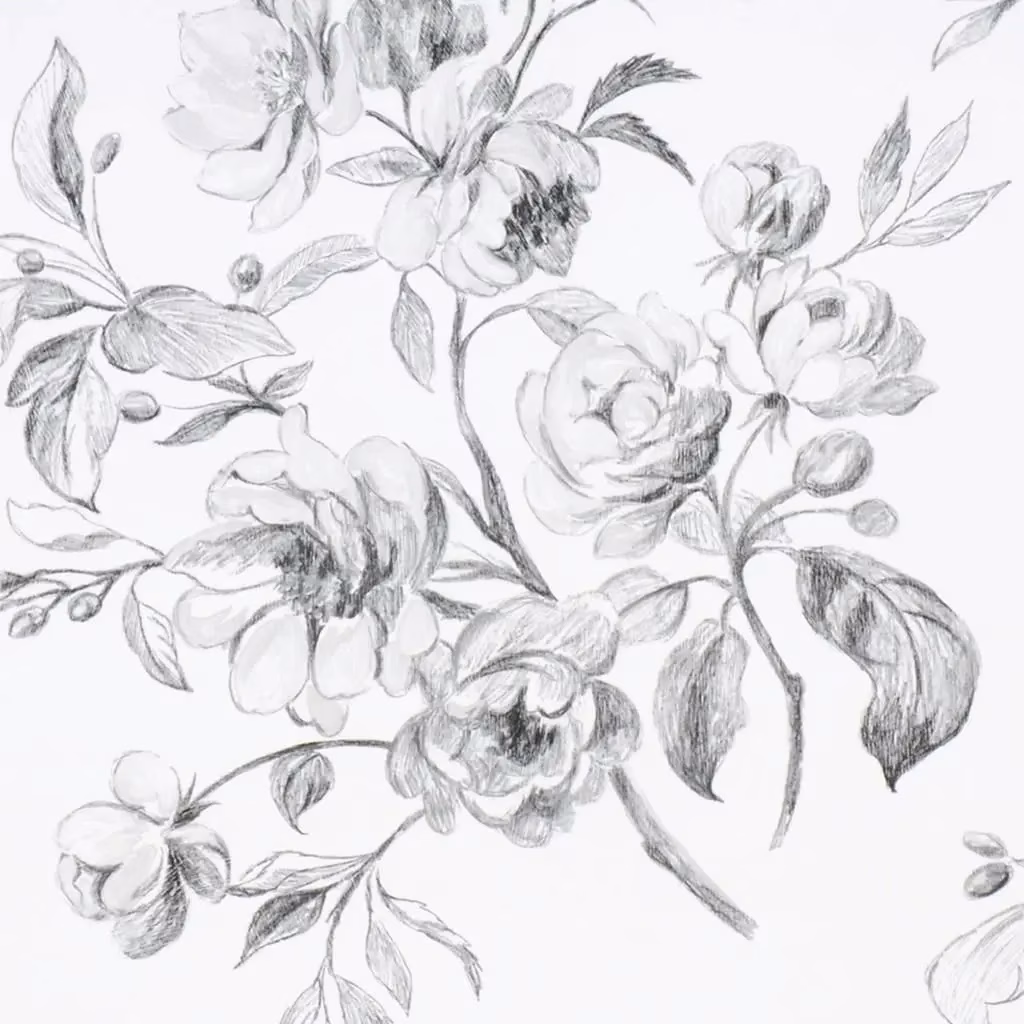 Watelet Black And White fabric