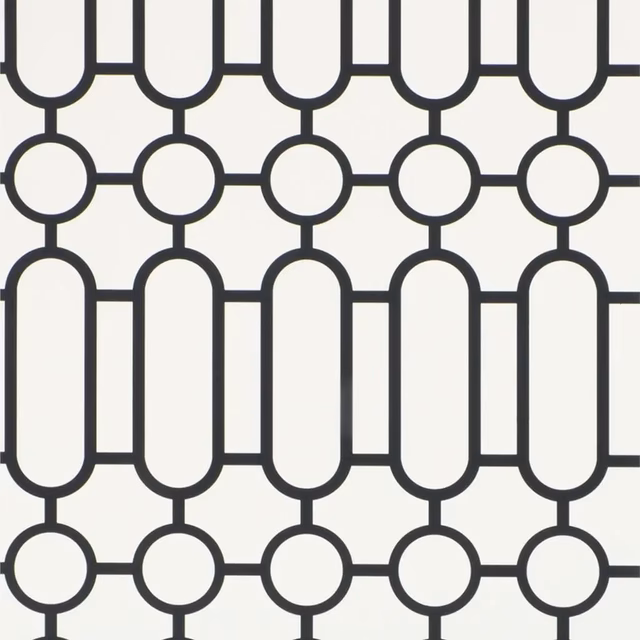 Porden Black And White fabric