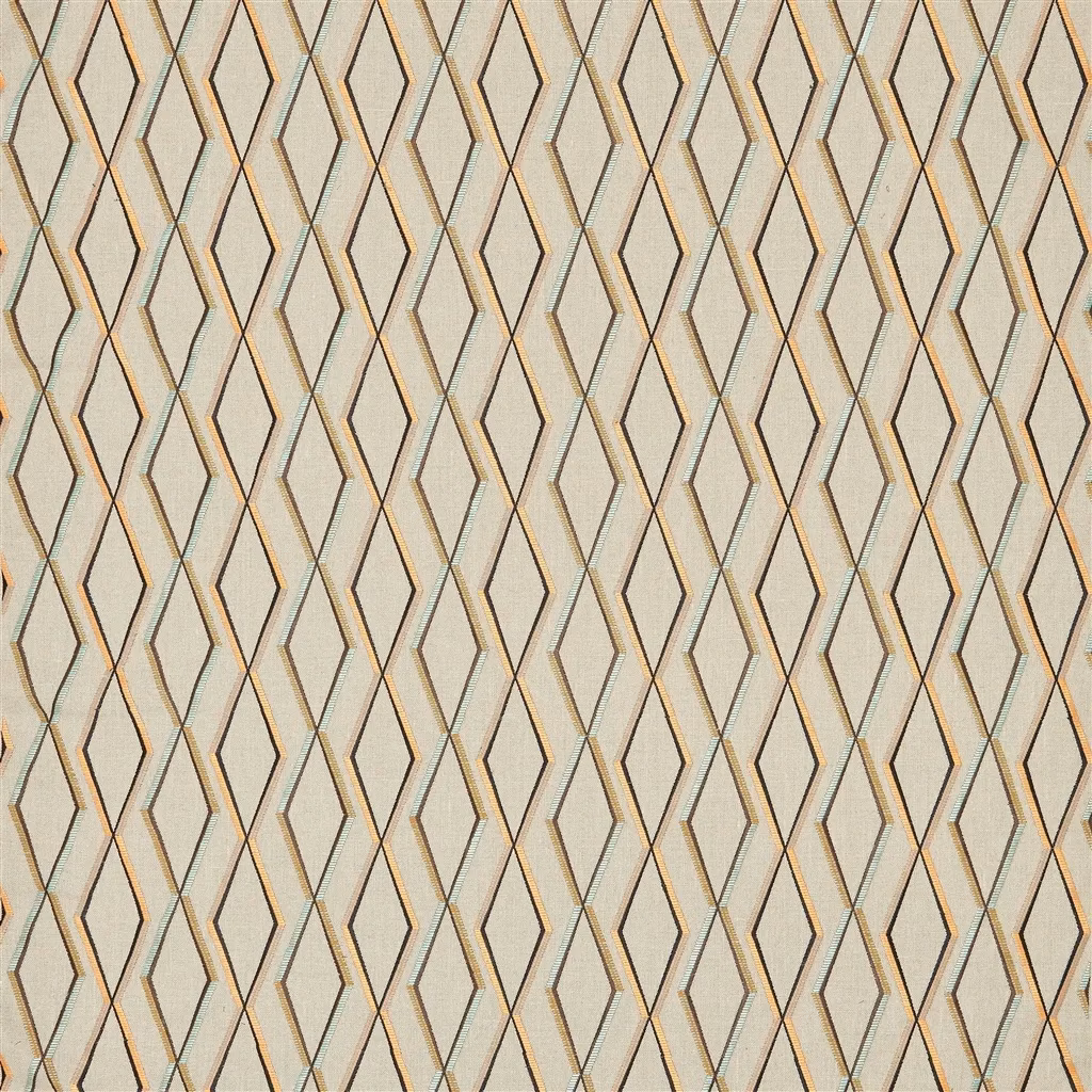 Trevenna Ochre fabric