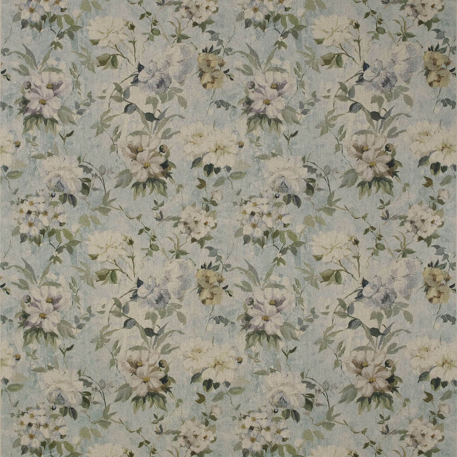 Carrara Fiore Slate Blue fabric