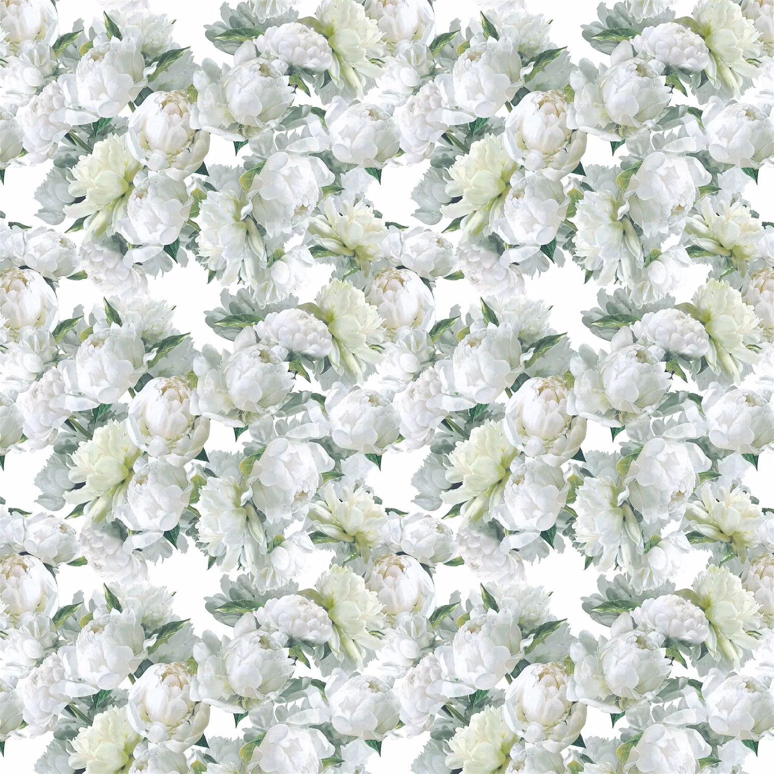 Peonia Chartreuse fabric