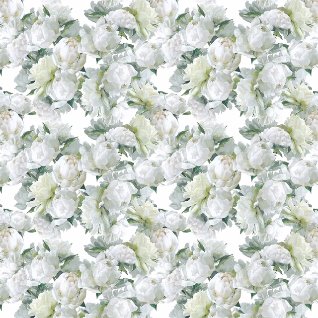 Peonia Chartreuse fabric