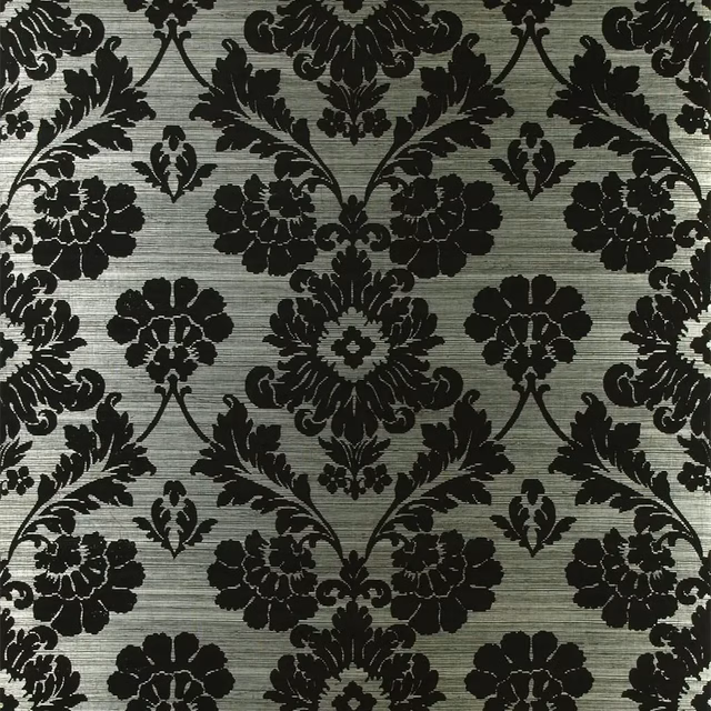 Clandon Metallic Gunmetal fabric