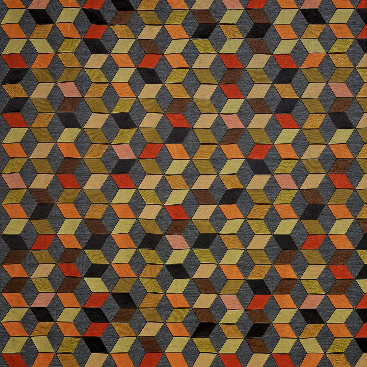 Baluchar Saffron fabric