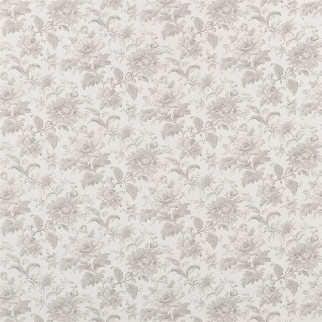 English Garden Floral Birch fabric