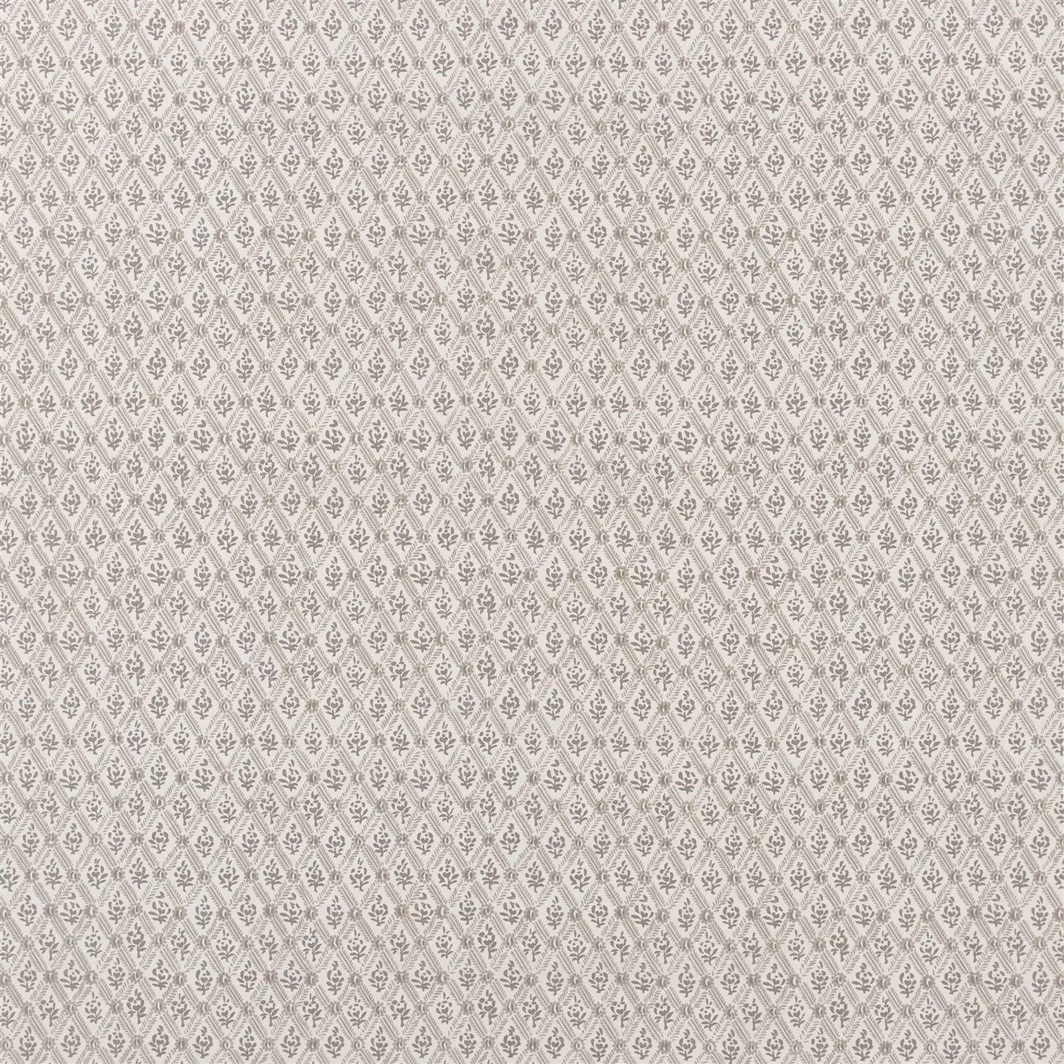 St John Street Trellis Limestone fabric