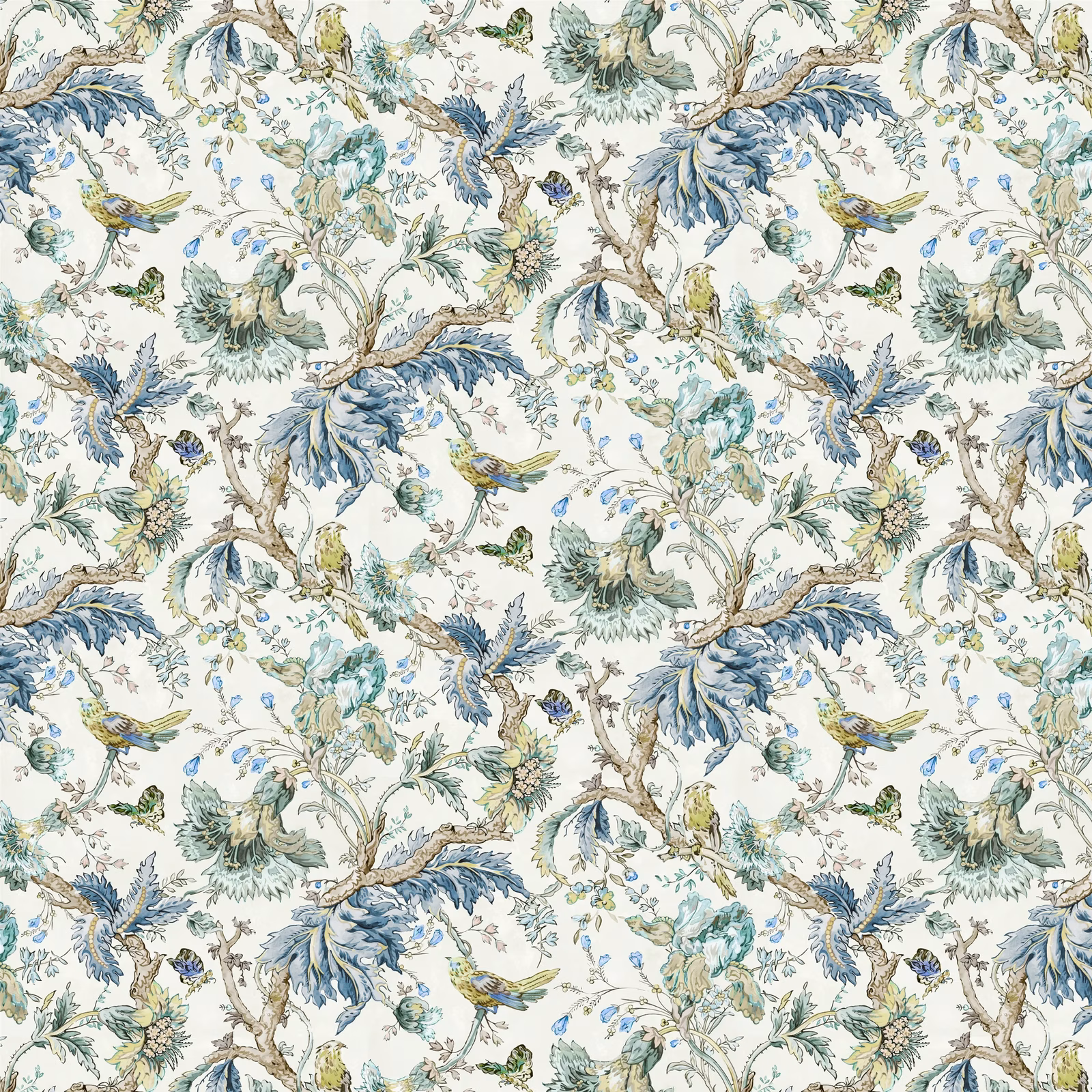 Suffolk Garden Delft fabric