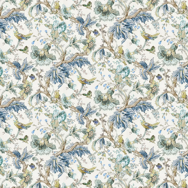 Suffolk Garden Delft fabric