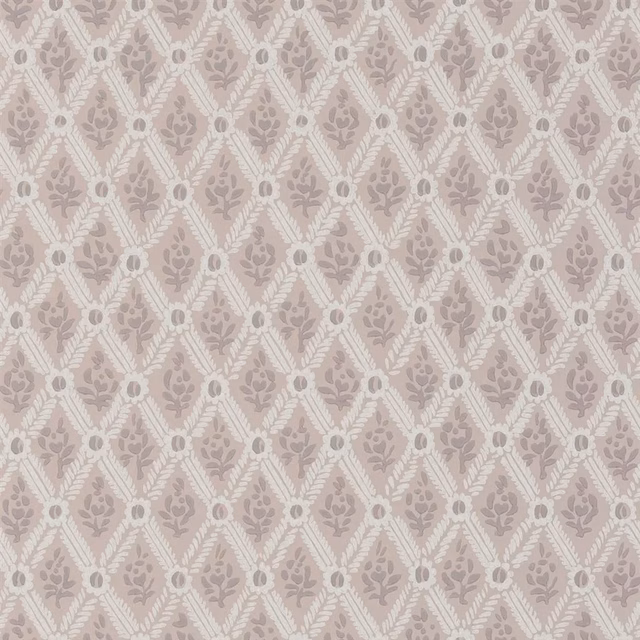 St John Street Trellis Vintage Rose fabric