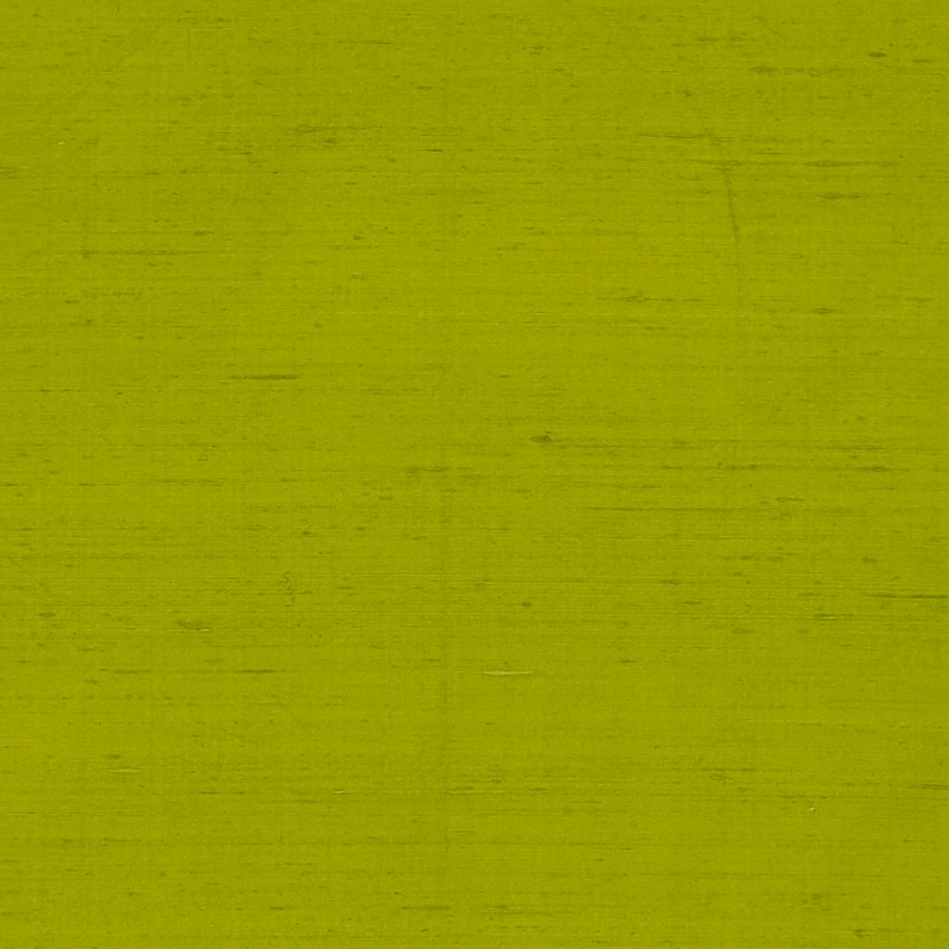 Vivid lime green cloth with fine horizontal slub texture and subtle darker marks
