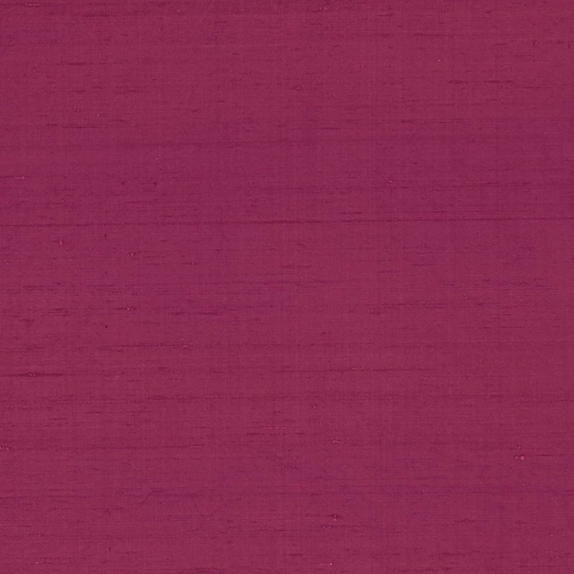 Saturated magenta fabric swatch with fine horizontal slub texture and soft tonal variation