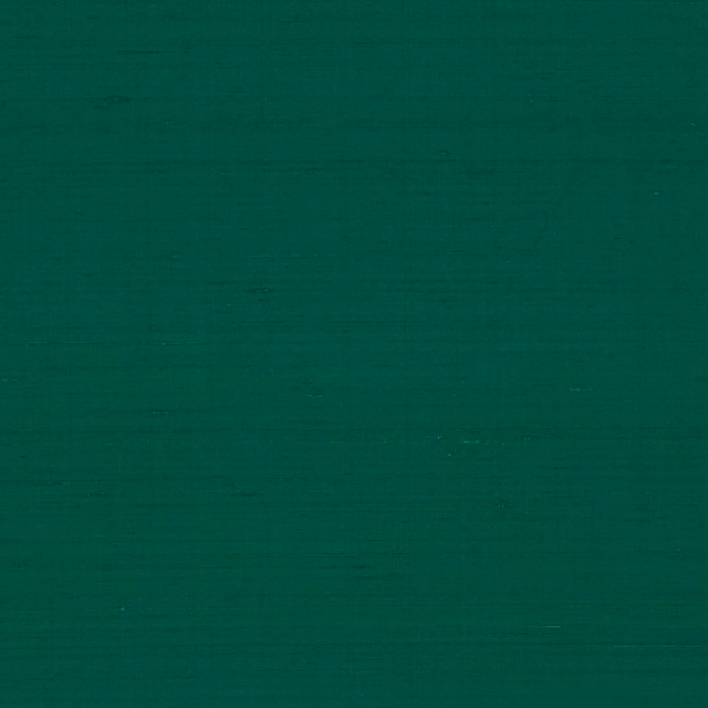 Deep emerald-green fabric with subtle horizontal slub texture and soft tonal variation