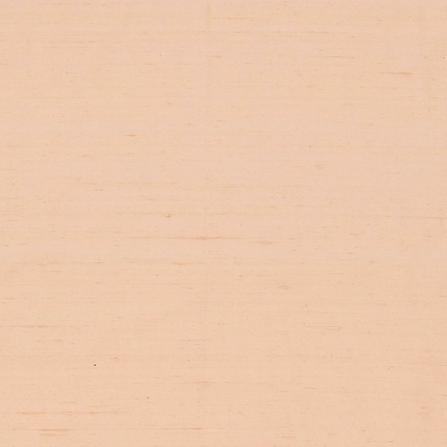 Soft peach-pink textile with fine horizontal striations and subtle tonal flecks