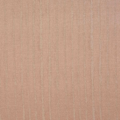 Soft blush pink fabric swatch with fine vertical striations and a matte woven texture