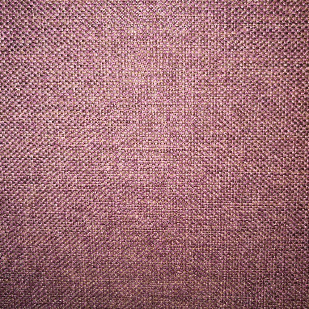 Close-up of heathered mauve woven fabric with fine pebbled texture