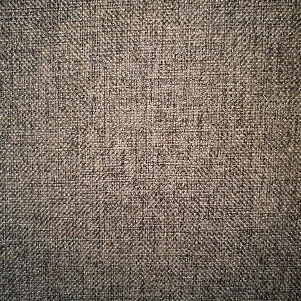 Close-up of a tightly woven slate blue-grey fabric with subtle tonal texture