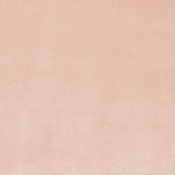 Soft blush pink plain fabric swatch with a smooth, lightly textured surface