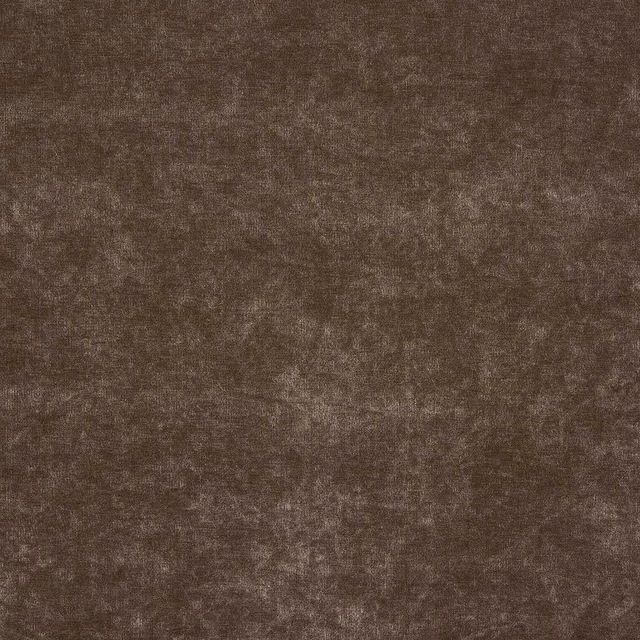 Soft mink brown plain fabric with a velvety, light-catching surface