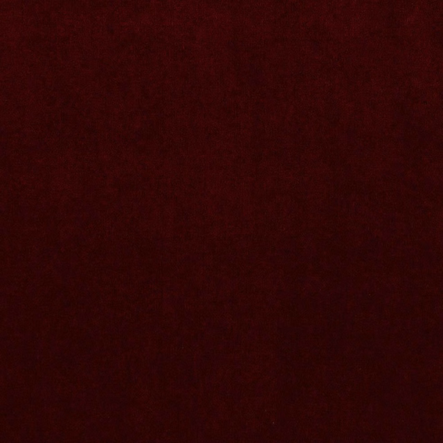 Deep oxblood red plain fabric swatch with a smooth, even finish