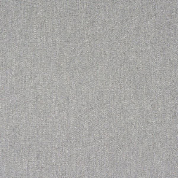 Close-up of a soft pale grey linen-look plain fabric with fine woven texture