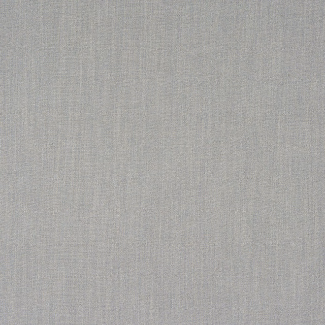 Close-up of a soft pale grey linen-look plain fabric with fine woven texture