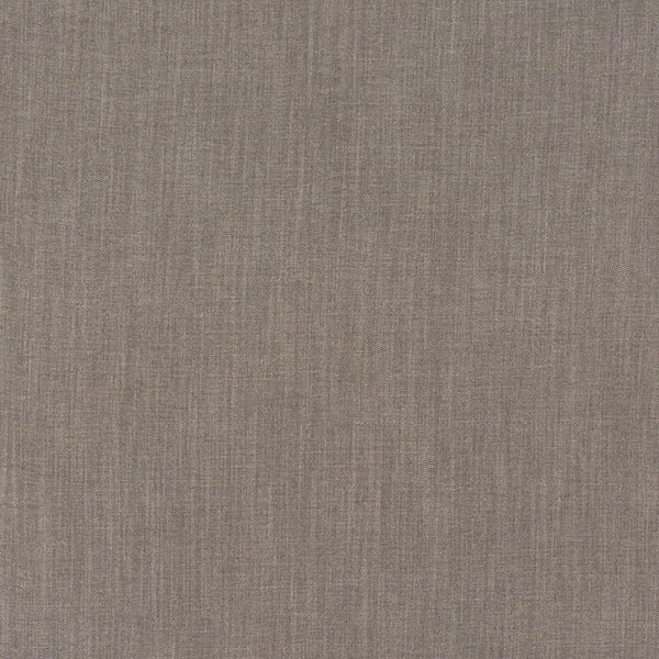 Soft taupe plain-woven fabric with fine linen-like slubs