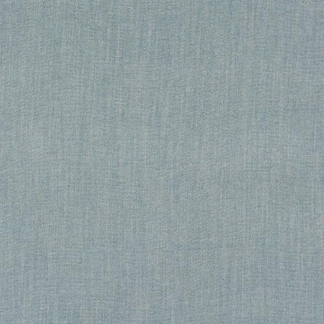 Soft duck egg blue plain weave fabric with subtle linen-like texture