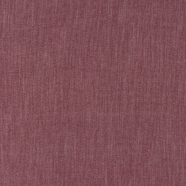 Close-up of dusty plum heathered fabric with fine vertical woven texture
