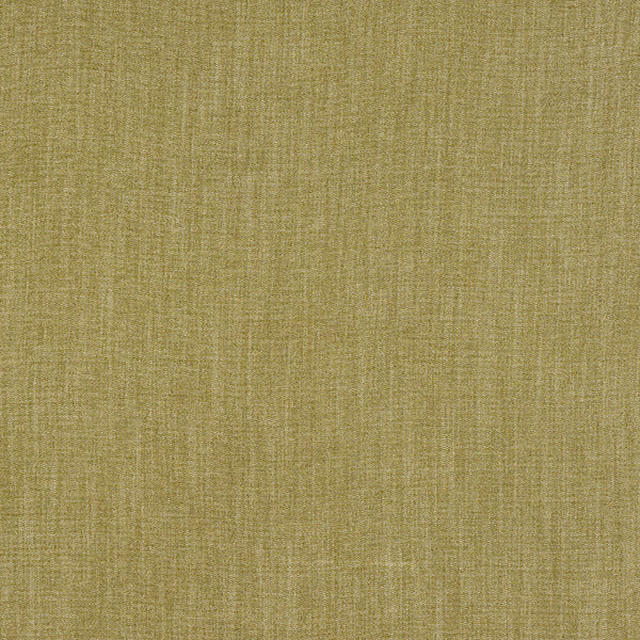 Muted olive plain weave fabric with subtle linen-like texture