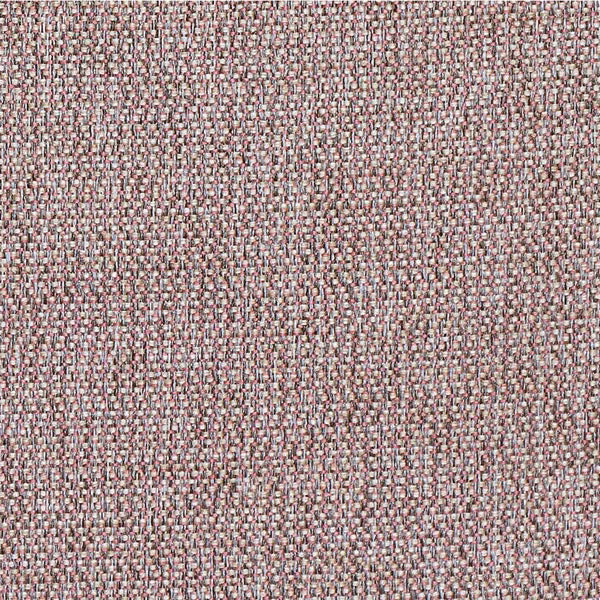 Close-up of a blush pink and grey small-weave fabric with fine textured flecks