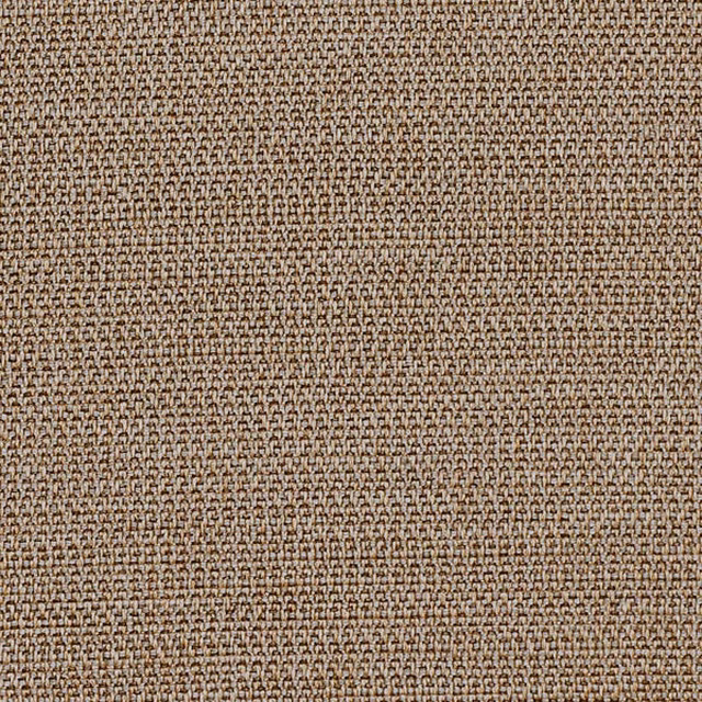 Close-up of warm mushroom taupe woven fabric with a tight textured surface