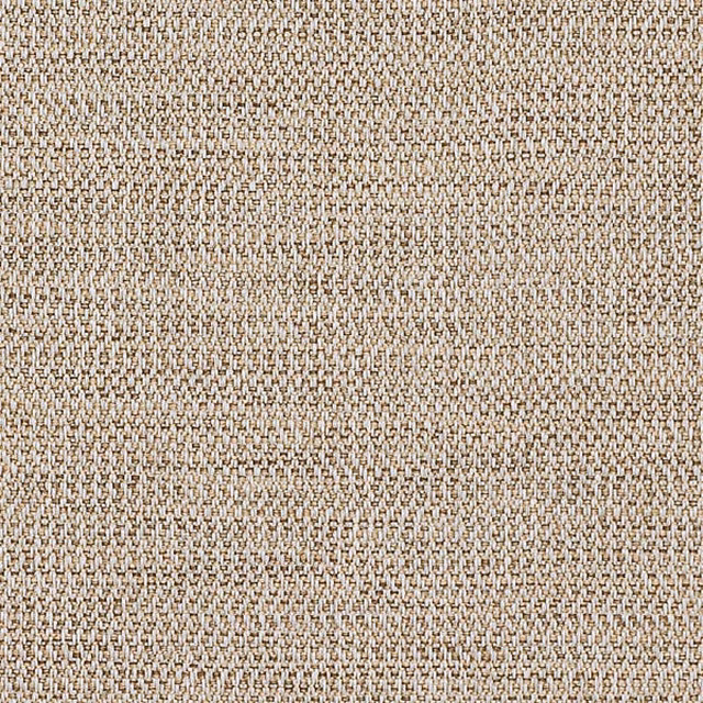 Close-up of a warm beige textured weave with pale flecks