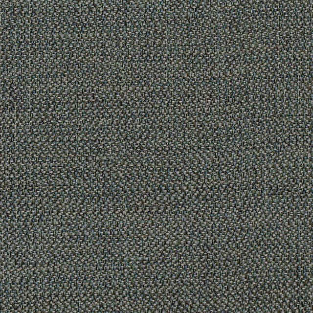 Close-up of a muted teal green tightly woven fabric with tiny speckled texture