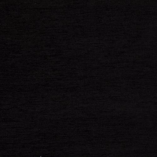 Near-black fabric swatch with subtle charcoal weave and fine horizontal texture