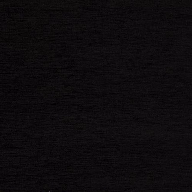 Near-black fabric swatch with subtle charcoal weave and fine horizontal texture