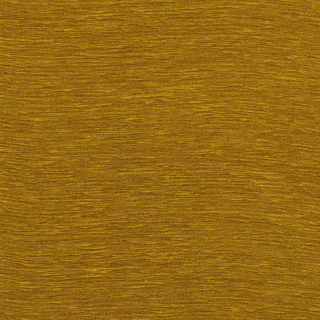 Golden chartreuse textured fabric with fine horizontal slub and subtle sheen
