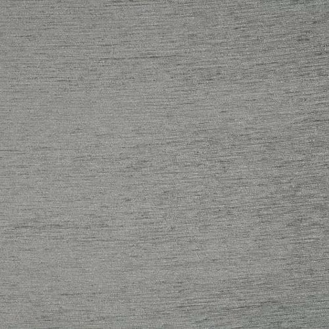 Close-up of soft duck egg grey fabric with fine horizontal strié texture