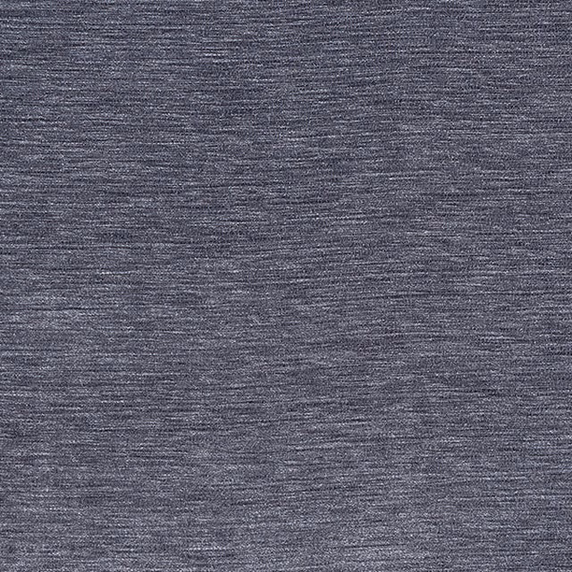 Cool slate grey textured plain fabric with fine horizontal striations