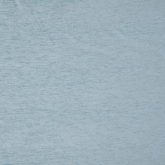 Soft powder blue plain fabric with fine horizontal texture