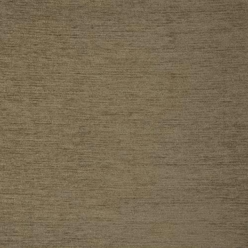 Warm mushroom taupe plain fabric with fine horizontal slub texture