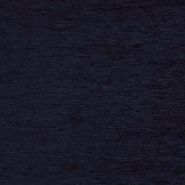 Deep navy plain fabric with fine horizontal texture and subtle low sheen