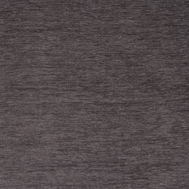 Close-up of deep pewter grey woven fabric with fine tonal striations