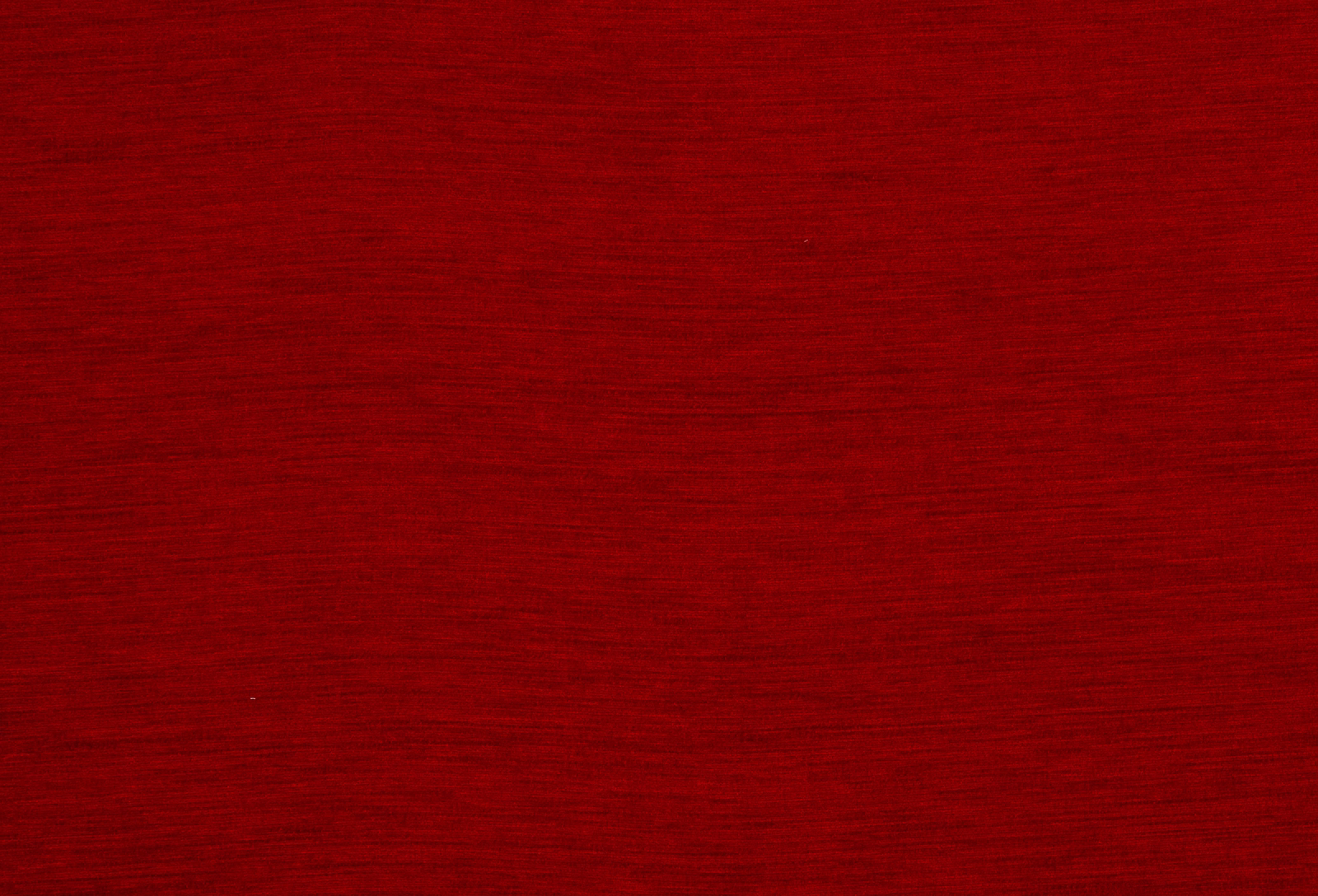 Deep crimson red plain fabric swatch with fine horizontal weave